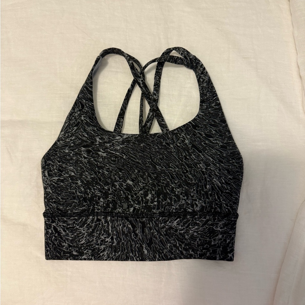 lululemon athletica Black Sports Bra with Racerback
